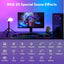 ULANZI P40W RGB Video Light – Portable LED Camera Panel with 5000mAh Rechargeable Battery, 20 Scene Modes, Bi-Color 2700K-6500K for YouTube, Vlogging, Live Streaming & Photography
