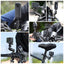 Hiffin Ulanzi CM025 Motorcycle Camera Mount with Dual Ball Head | 360° Adjustable Handlebar Clamp Mount for GoPro, Insta360, DJI Action Cameras & Smartphones | Aluminum Alloy & Motorcycle Accessory