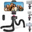 ULANZI MT-91 Flexible Octopus Tripod for Phone, GoPro&Camera, 3‑in‑1 Mini Tripod w Bluetooth Remote, CKA Quick Release w 1/4 Screw, GoPro Adapter, 360 Adjustable for Vlogging, Selfies, Video Recording
