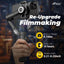 HIFFIN Smart X Gimbal Stabilizer 3-Axis Smartphone Foldable Gimbal with Focus Wheel TIK Tok YouTube Vlog Stabilizer for iPhone 15 (All Variants) 14,13,12 Pro Max & All Smartphone