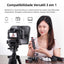 ULANZI RT02 Universal Teleprompter for Tablets, Smartphones and Cameras with Remote Control and 5 Camera Lens Adapter Rings with Cold Shoe Mount and 1/4" Threaded Hole