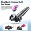 ULANZI MT90 Action Camera Tripod Stand Vlog Handle Grip with Quick Release, Ball Head & Cold Shoe, Camera Desktop Tripod for Action Cameras & Small Cameras