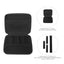 Hiffin TELESIN Carrying Case for Go pro Hero, DJI Osmo Pocket Action, Insta360 One X, More, Hard Protective Travel Bag with 4 Moveable Dividers for More Accessories, Black