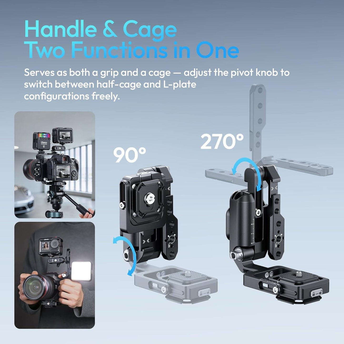 ULANZI XJ01 Uka Universal Foldable Camera Cage
