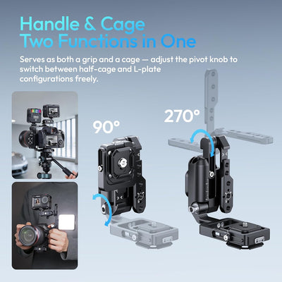 ULANZI XJ01 Uka Universal Foldable Camera Cage