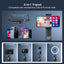 HIFFIN H8 AI-Powered 360° Auto Face Tracking Selfie Stick Tripod | 63-inch/160 cm Long Aluminium Extension Stand for Mobile & Camera | Quad-Leg Stability, Auto Rotation for Vlogging & Shooting