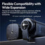 ULANZI BG5 Handheld Battery Grip 92.16Wh&Power Bank with 100W PD Bidirectional Fast Charging, Compatible with Sony/Canon/Nikon/GoPro, Ideal for Laptop/Drone/Live Streaming/Vlogging/Photography