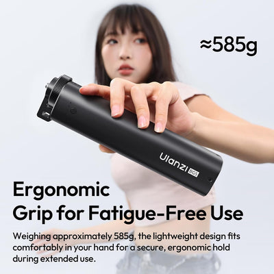 ULANZI BG5 Handheld Battery Grip 92.16Wh&Power Bank with 100W PD Bidirectional Fast Charging, Compatible with Sony/Canon/Nikon/GoPro, Ideal for Laptop/Drone/Live Streaming/Vlogging/Photography