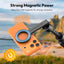 ULANZI SK27 Magnetic Mobile Phone Tripod 165 cm, Selfie Stick with Bluetooth Remote Control, 25N Magnet, Foldable Smartphone Stand, All-in-1 Portable Tripod Compatible with iPhone 17 16 15 14 13 12