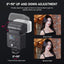 VIJIM Ulanzi F32 Camera Flash, Speedlite with GN32 / CCT 5600K, Hot Shoe Mount for Canon, Fuji, Sony, Nikon, Panasonic, Olympus, Pentax, Black, 1 Pack