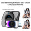ULANZI RT02 Universal Teleprompter for Tablets, Smartphones and Cameras with Remote Control and 5 Camera Lens Adapter Rings with Cold Shoe Mount and 1/4" Threaded Hole