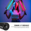 HIFFIN HF-600 RGB LED Light Stick for Photography, Photography Light with RGB CCT HSI Mode, 2500K-9900K Adjustable, 25 Fx Light Effect, Power 25W, Barndoor, 5200mah Battery for YouTube, Photoshoot