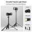 ULANZI MT93 Universal 1/4" Light Stand Camera Tripod w Auto-Open w UKA Quick-Release, 63" Portable Adjustable Ball Head Tripod for Cameras/Video Light/Phone/Outdoor Photo, Up Load 6.61lb, w Bag