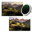 HIFFIN 72mm Elite Series, ND Filter (1-5 Stops) | Variable Neutral Density Lens Filter with Lens Cap & Protective Box | Silver & Black Design | Compatible with DSLR and Mirrorless Cameras