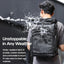 ULANZI B001 Rolltop Camera Backpack, 32.64L Professional Waterproof Photography Camera Case Travel Business 2 in 1, For Photographers Unisex DSLR Mirrorless Camera Lens Tripod Holder 16'' Laptop Black