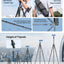 Ulanzi MT-59 Camera Tripod Monopod | Boom Arm Extension for Product Food & Macro Photography| 1/4'' screw hole | Payload 15KG | Weight 2.45Kg | 4 sections 21-176cm | Carry Bag | 1 Year Warranty