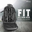 Hiffin 2-in-1 Convertible Backpack Rolling Case for Cameras and Gear with Great Capacity, User-Friendly Design, and Durable Waterproof Construction - Travel in Style