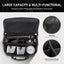 ULANZI Carrying Bag with Movable Foam Padded for Studio Light, Light Stands, Mini Softboxes, Durable Oxford Cloth Transit Bag Travel Case with Shoulder Strap & Handle, 17.13'' x 10.83'' x 8.27'',OM-01