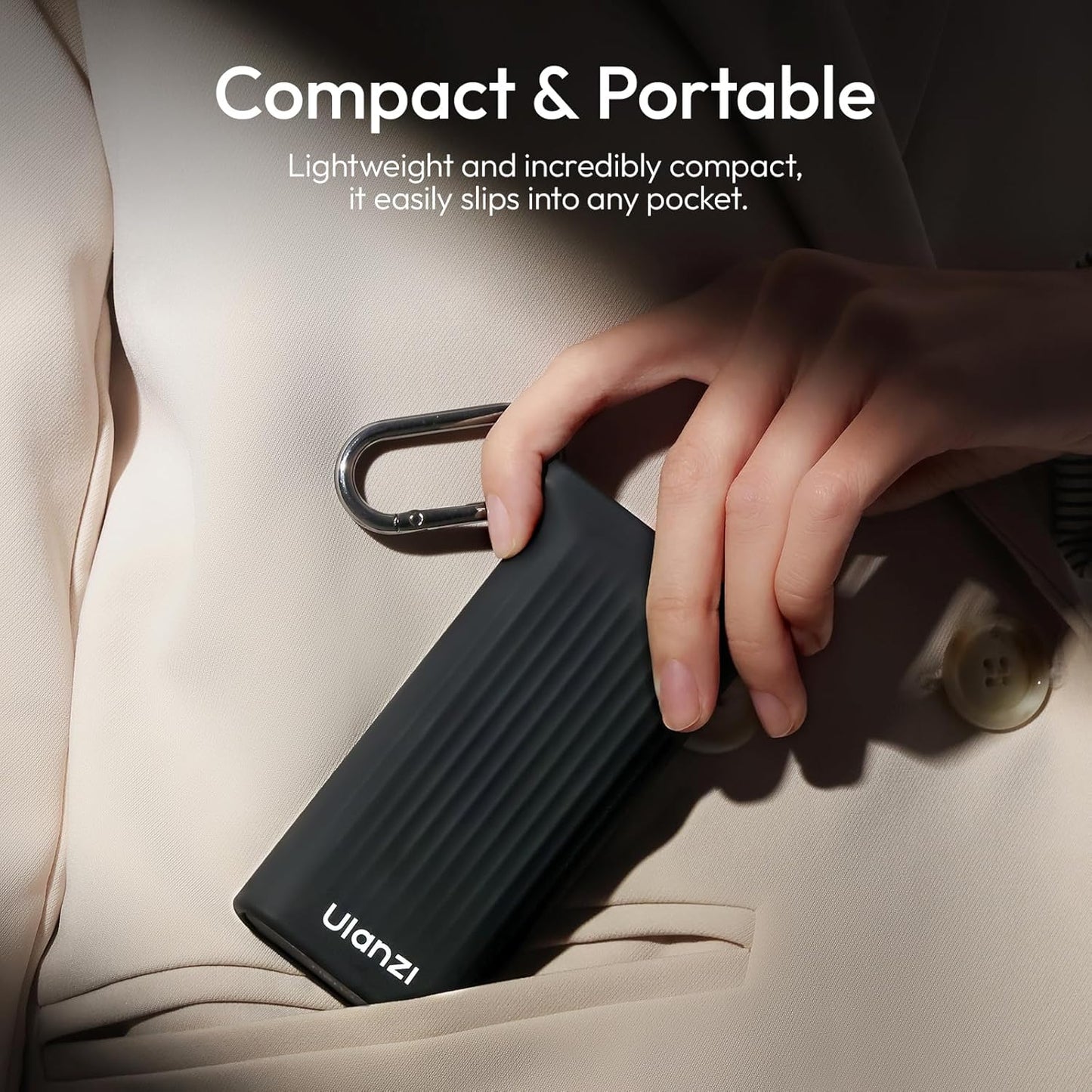 ULANZI CR2 High-Speed 2-in-1 SD TF Card Reader & Case Holder