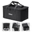 ULANZI Carrying Bag with Movable Foam Padded for Studio Light, Light Stands, Mini Softboxes, Durable Oxford Cloth Transit Bag Travel Case with Shoulder Strap & Handle, 17.13'' x 10.83'' x 8.27'',OM-01