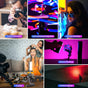 Ulanzi Handheld Light Wand, 360° RGB Led Video Light, 2000Mah Rechargeable Mini Light Stick, 2500-9000K Dimmable Camera Light W LCD, Support Magnetic Attraction, Black, (2637-Ca10)