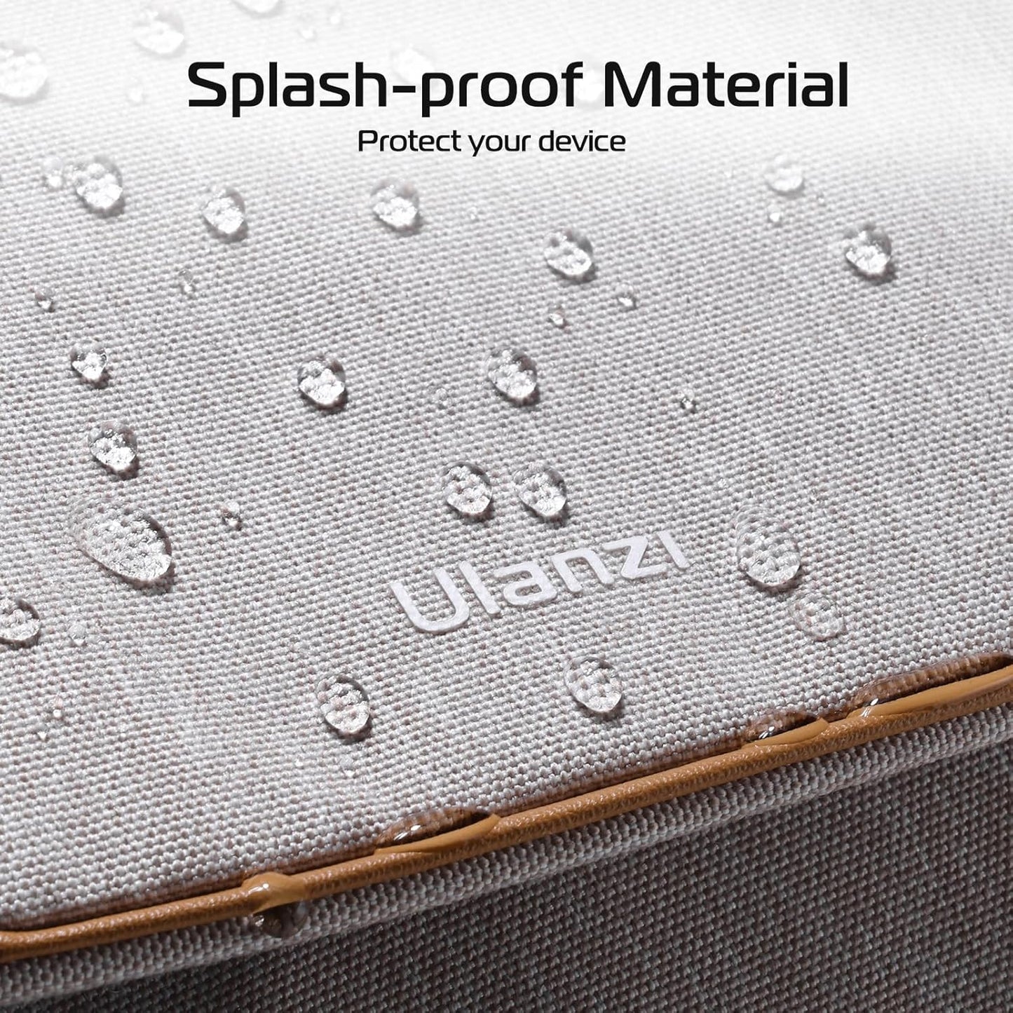 ULANZI Camera Bag, SLR/DSLR Camera Case Professional, Crossbody Photography Small Bag Fashion, Shoulder Bag for Women and Men Compatible for Sony Canon Nikon Mirrorless Camera Waterproof Lightweight