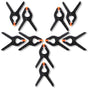 HIFFIN 10 PCS Photography Backdrop Support Spring Clamp 4.3"/11cm for Background Muslin, Canvas, Paper, Chromakey Screen, Heavy Duty Clip, Photo Studio, Backdrops Backgrounds Woodworking