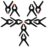 HIFFIN 10 PCS Photography Backdrop Support Spring Clamp 4.3"/11cm for Background Muslin, Canvas, Paper, Chromakey Screen, Heavy Duty Clip, Photo Studio, Backdrops Backgrounds Woodworking