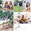 ULANZI MT-44 Extendable Phone Tripod, 44" Selfie Stick & 360° Ball Head Camera Tripod for iPhone, Sony, Canon, GoPro & More, White