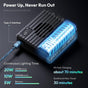 ULANZI L090 RGB Video Light, Pocket LED On-Camera Video Lights, Built-in 5000mAh Rechargeable Battery, 360 Full Color 20 Light Effects, CRI≥95 2500-9000K for Photography Vlogging
